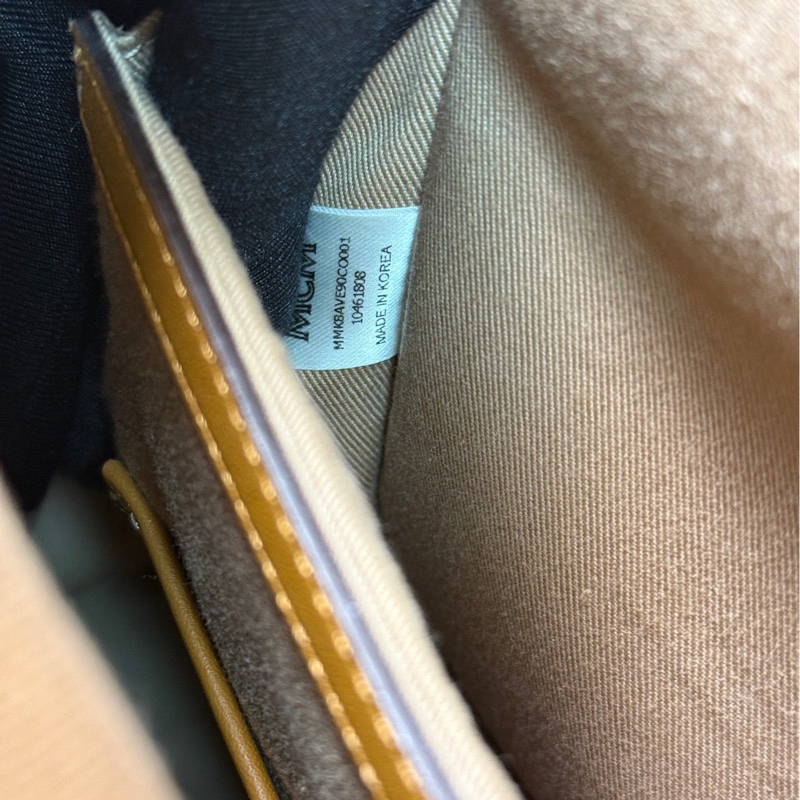 98新MCM Stark Visetos 老花滿印 經典雙側鉚釘 塗層帆布 背包雙肩包-9