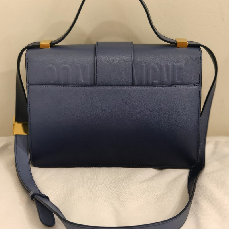 迪奧
Dior 30 Montaigne 翻蓋包 光滑小牛皮 限定色漸層靛藍色-4