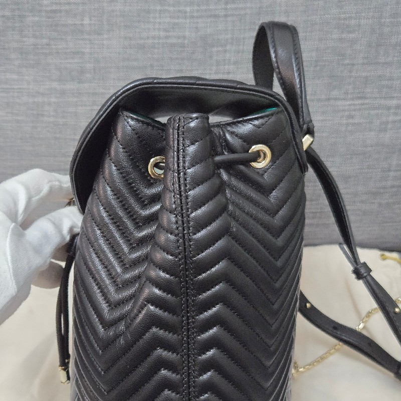 寶格麗 蛇頭後背包BVLGARI SERPENTI FOREVER肩背包 後背包 黑色-17