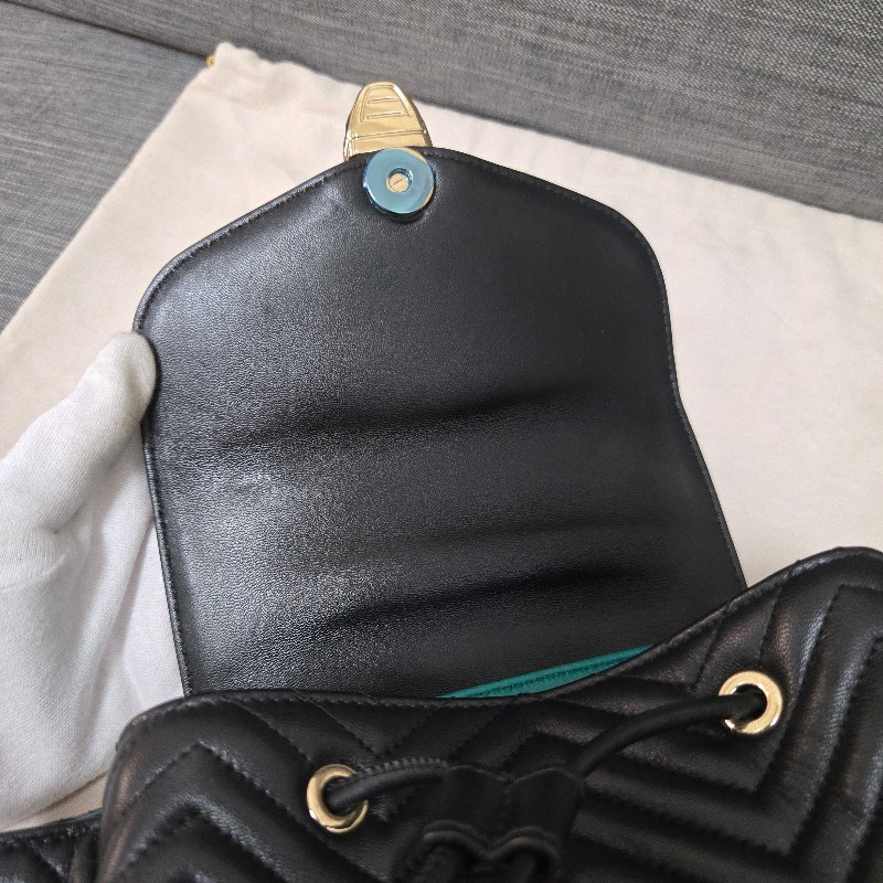 寶格麗 蛇頭後背包BVLGARI SERPENTI FOREVER肩背包 後背包 黑色-27