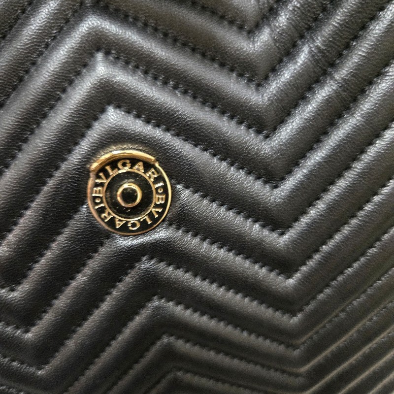 寶格麗 蛇頭後背包BVLGARI SERPENTI FOREVER肩背包 後背包 黑色-31