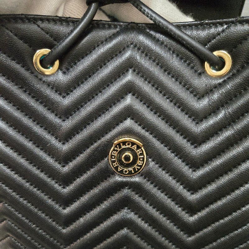 寶格麗 蛇頭後背包BVLGARI SERPENTI FOREVER肩背包 後背包 黑色-32