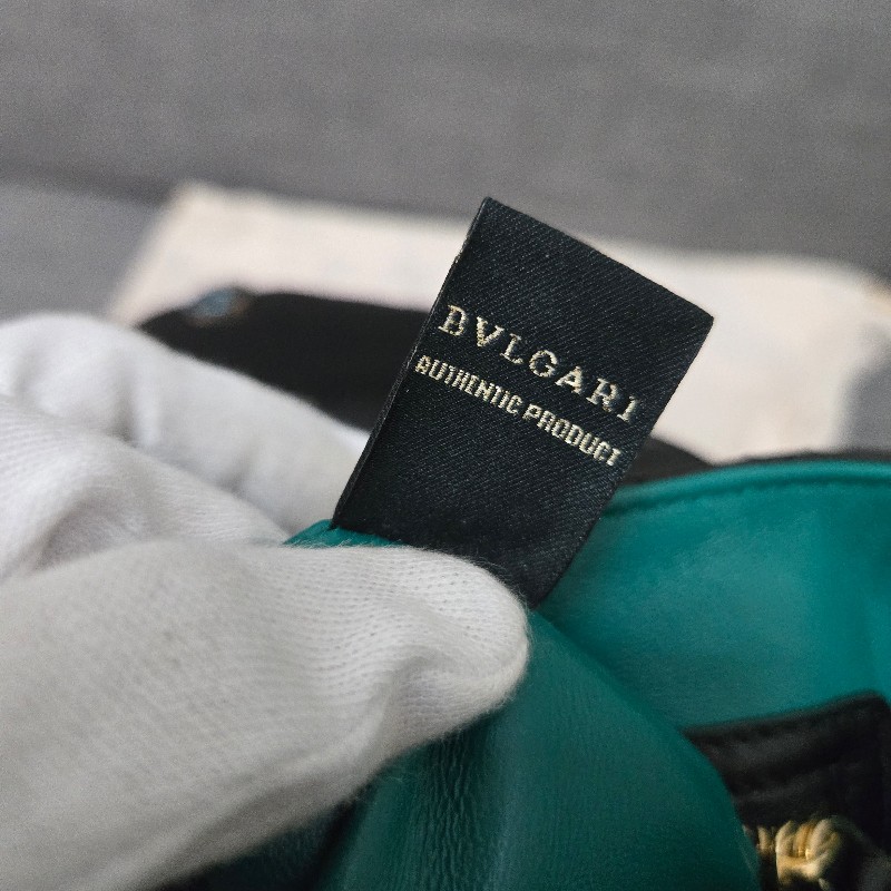 寶格麗 蛇頭後背包BVLGARI SERPENTI FOREVER肩背包 後背包 黑色-46