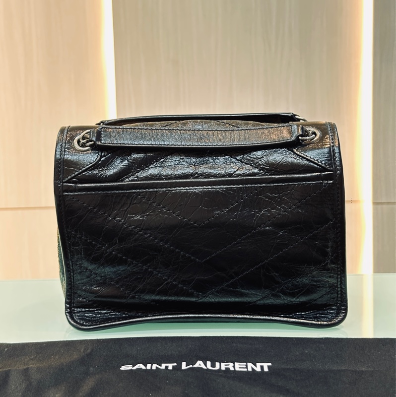 Ysl Niki baby 黑銀小號 #d扣新款 #99新閒置 #配件齊🉑送禮-15