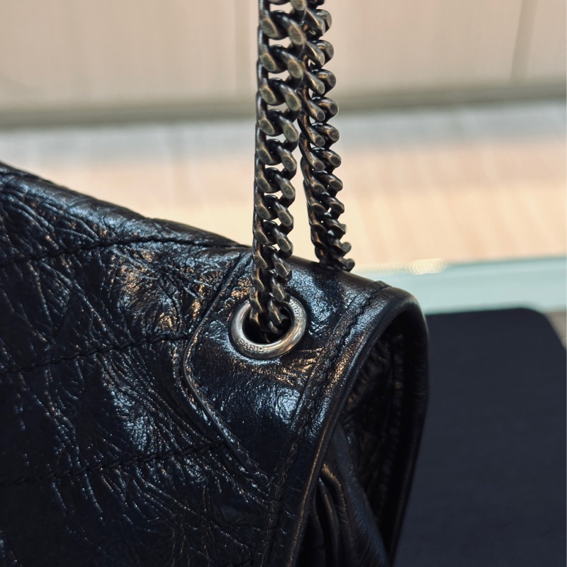 Ysl Niki baby 黑銀小號 #d扣新款 #99新閒置 #配件齊🉑送禮-27