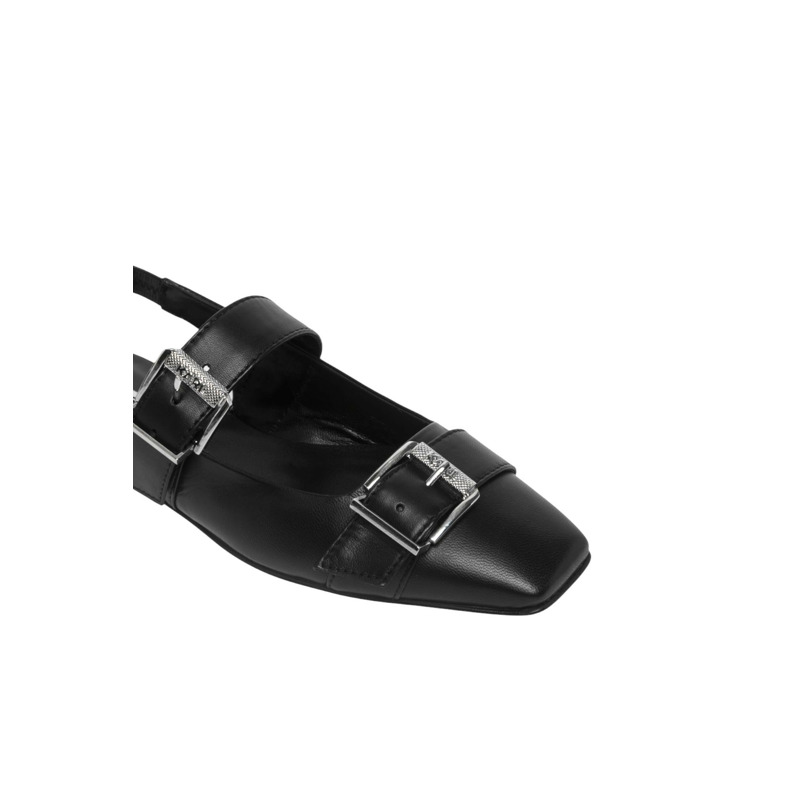 Konnie Double Strap 平底鞋-3