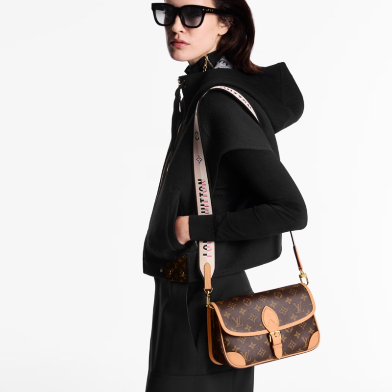 🈶購證 #閒置新全網最低 #秒殺爆款 Lv新款法棍包 經典老花雙背袋Diane-2