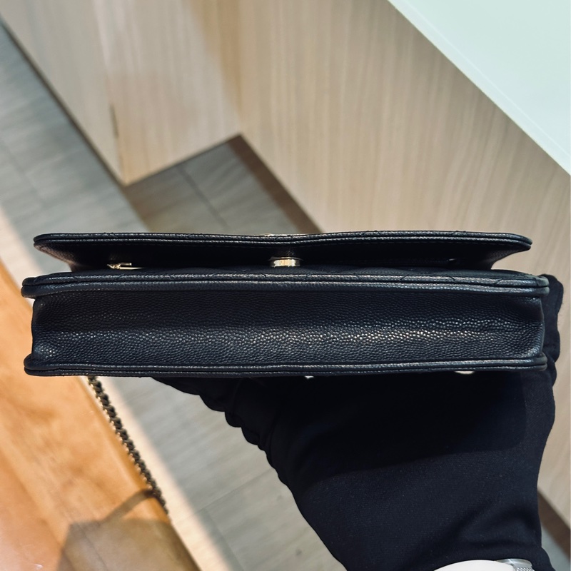 大全配🈶購證 #近新閒置 #14萬入手 香奈兒黑金荔枝woc 24s新款Vic限定🔥這裡免配貨🉑入手 送禮超適合🈴-10