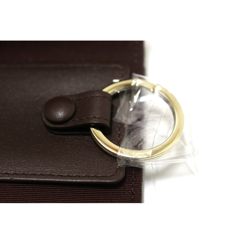 Chanel Black Quilted Caviar Leather Classic 4 Key Holder Wallet-12