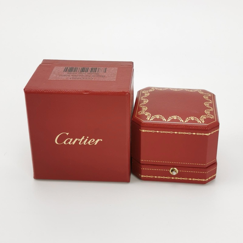 Cartier Maillon Panthère 18K玫瑰金鑽石鏈節戒-10