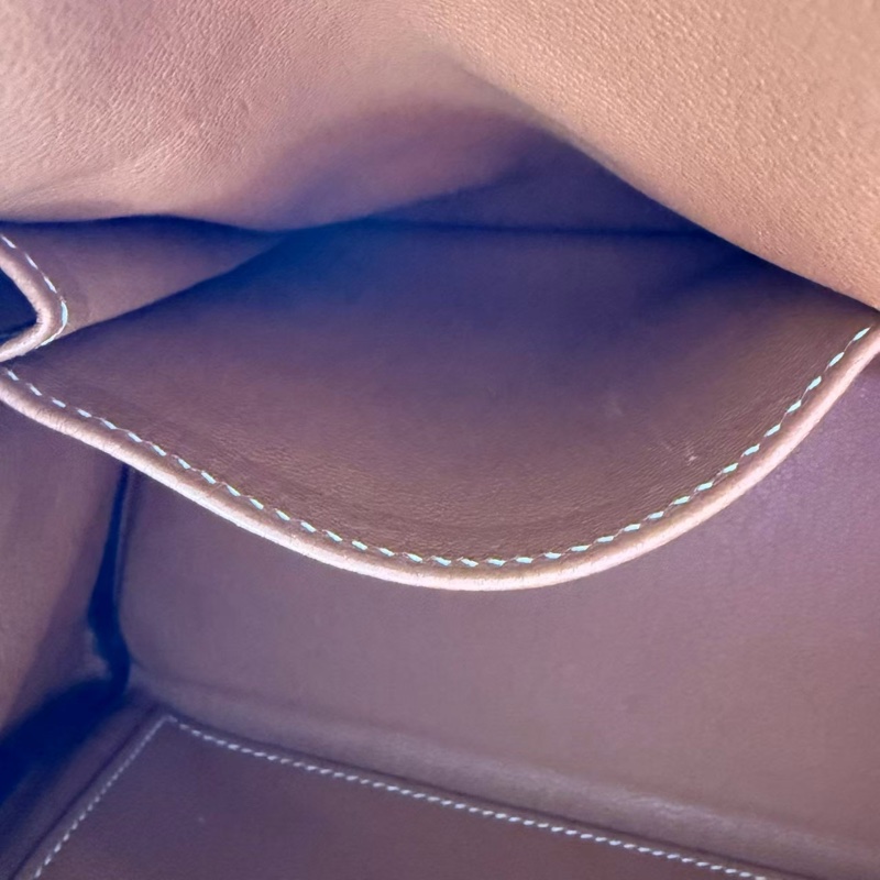 經典溫柔HERMES Kelly 28 金棕金肩背斜背包-29