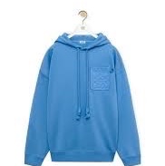 Loewe 帽T 長袖上衣 男女款logo 皮革標 經典款-1