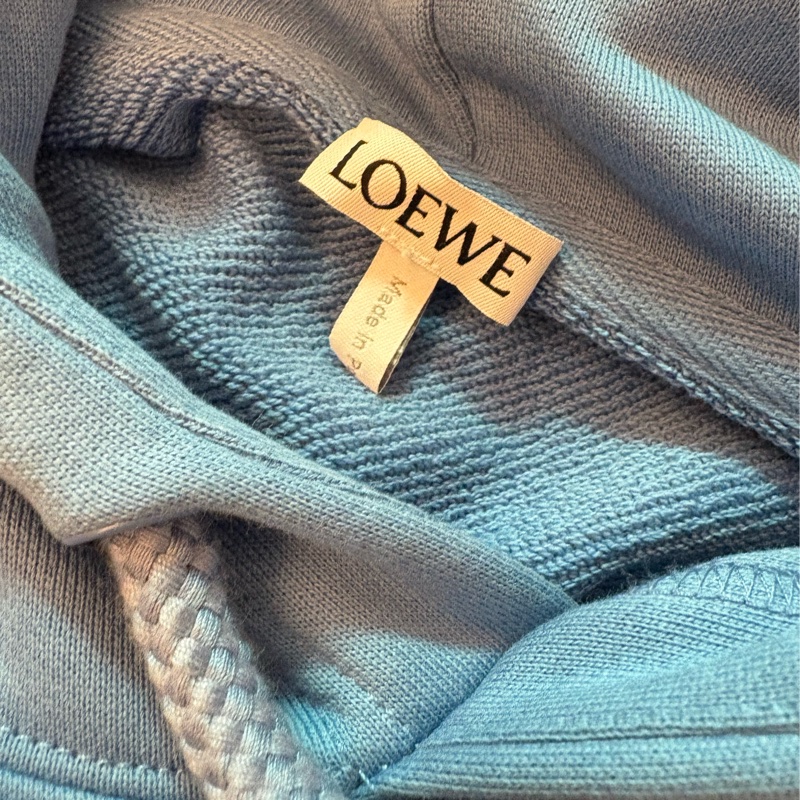 Loewe 帽T 長袖上衣 男女款logo 皮革標 經典款-2