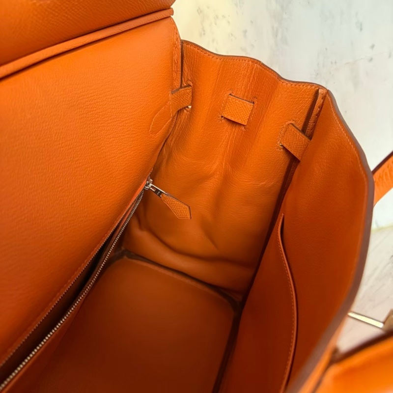 HERMES HAC32愛馬仕橘手提包-22