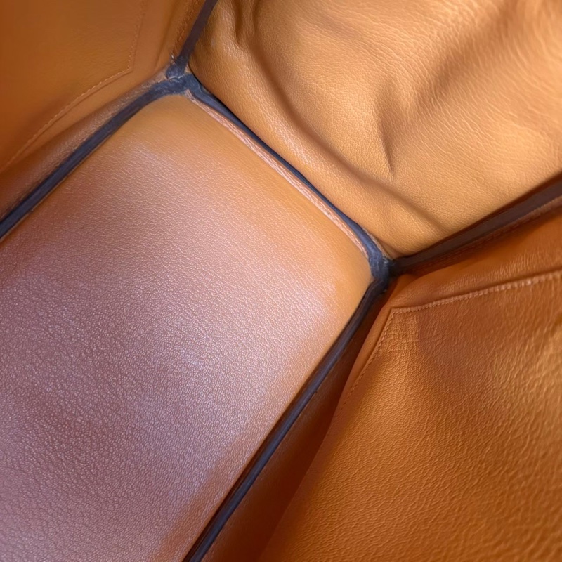 HERMES HAC32愛馬仕橘手提包-25