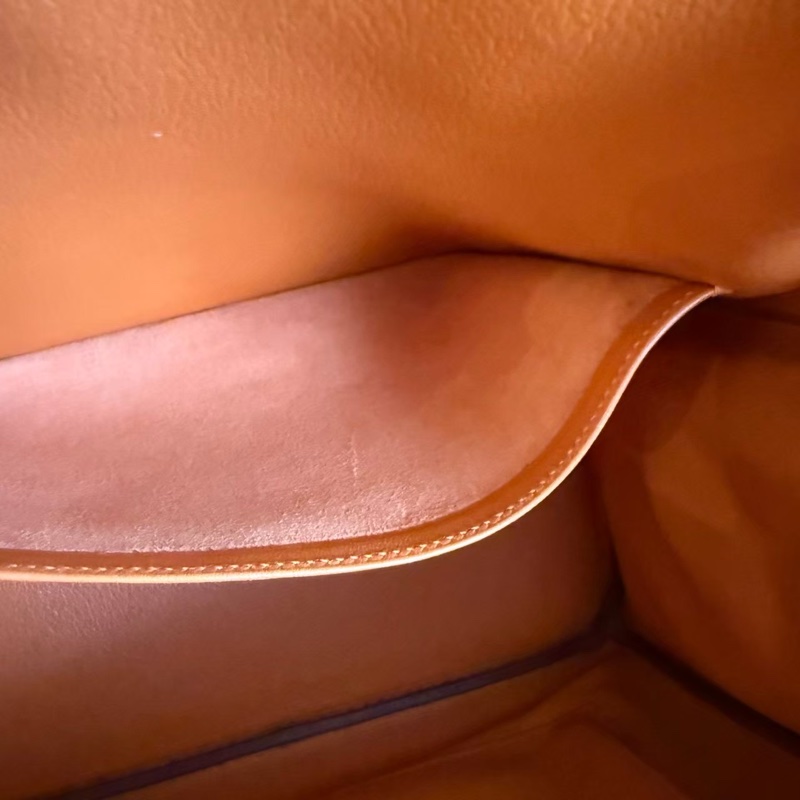 HERMES HAC32愛馬仕橘手提包-26