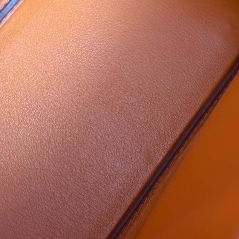 HERMES HAC32愛馬仕橘手提包-35