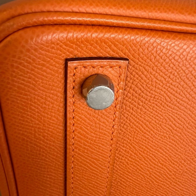 HERMES HAC32愛馬仕橘手提包-42