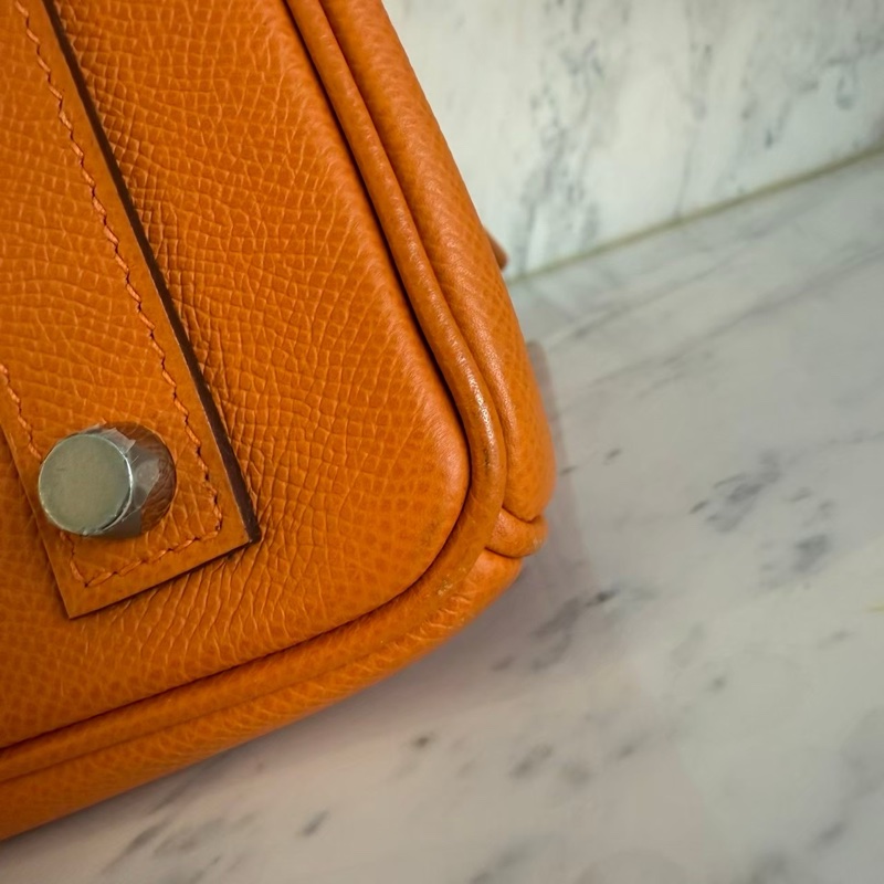 HERMES HAC32愛馬仕橘手提包-50