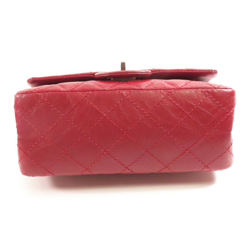 CHANEL 【激減優惠】牛皮皮革2.55 Mini鏈帶肩背袋-3