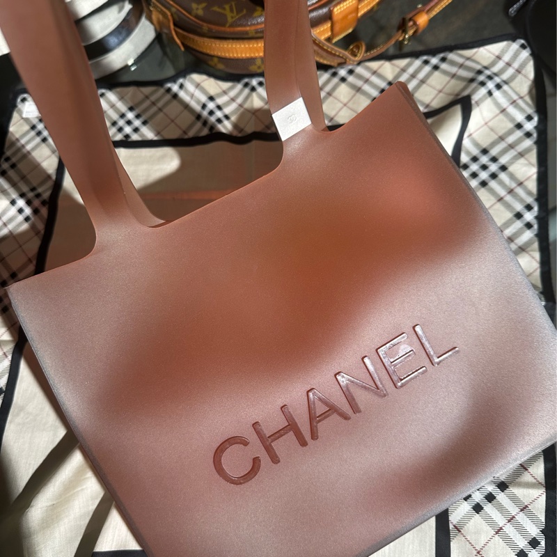 香奈兒 Chanel 果凍肩背手提包-7