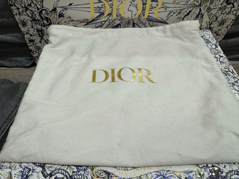 DIOR(迪奧) 30Montaigne 蒙田 EAST-WEST 老花 帆布 金扣 鏈條包-45