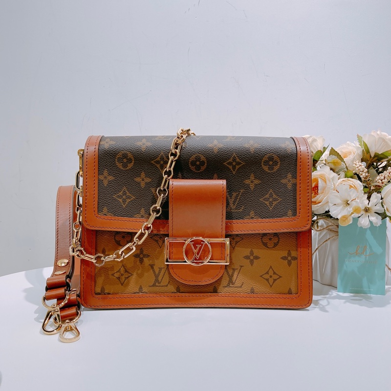 TW4378 Louis Vuitton 路易威登 達芙妮 中號 老花Dauphine MM Monogram Cnavas-0