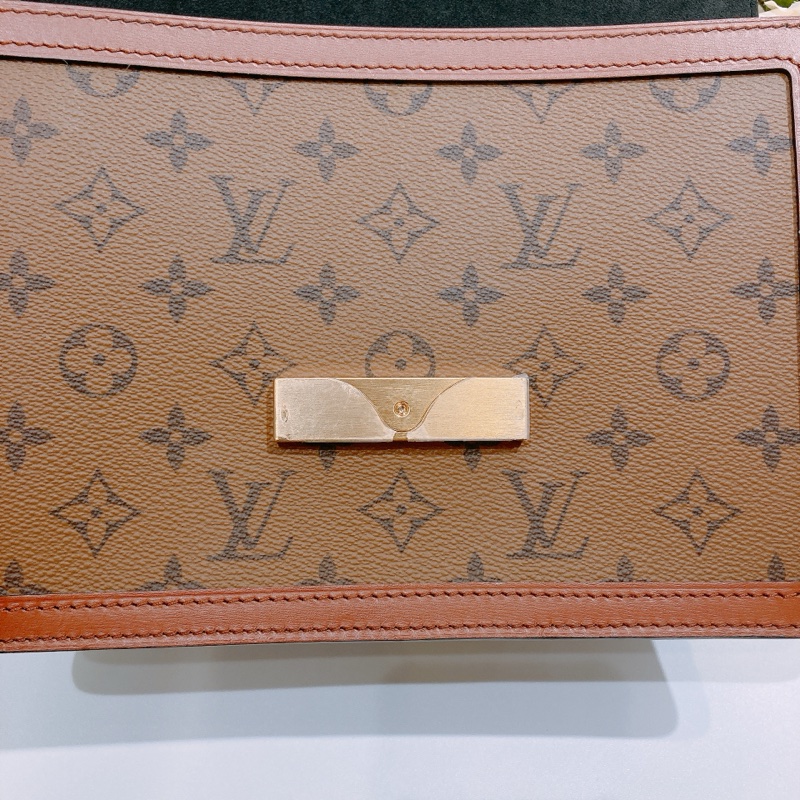 TW4378 Louis Vuitton 路易威登 達芙妮 中號 老花Dauphine MM Monogram Cnavas-12