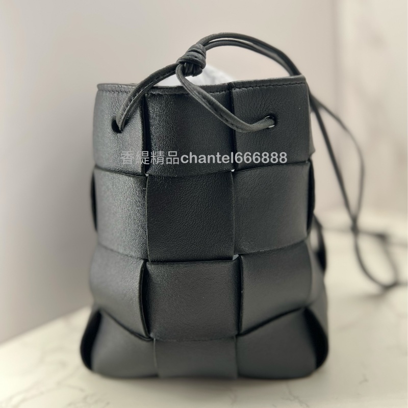 💗香緹國際精品💗 BV cassette 12格水桶包 黑色-3