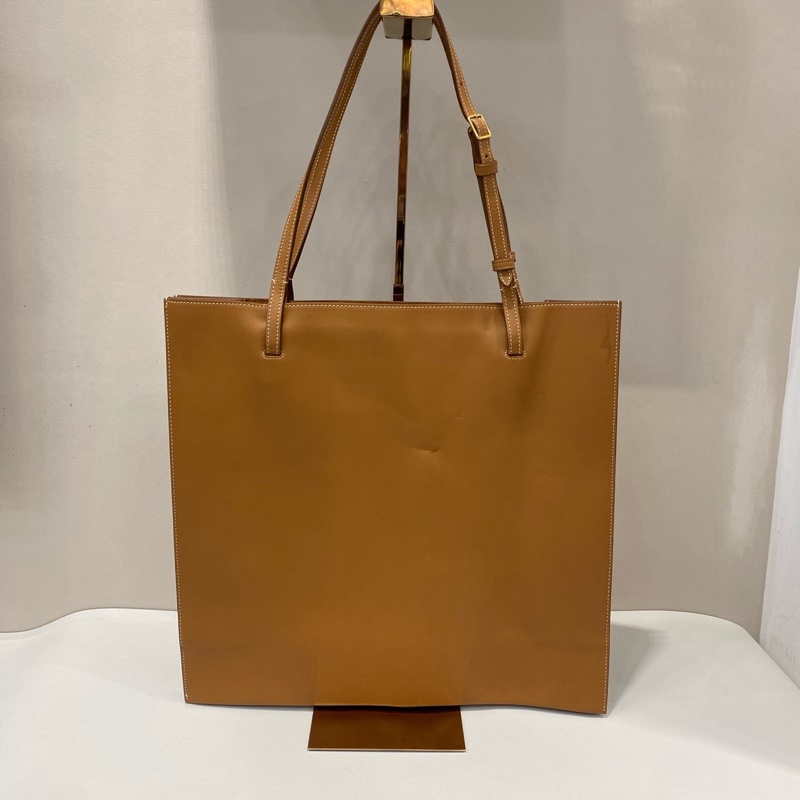 CELINE焦糖色托特肩背包-1