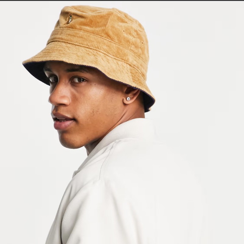 Polo Ralph Lauren RL 卡其 燈芯絨 漁夫帽 S/M-5