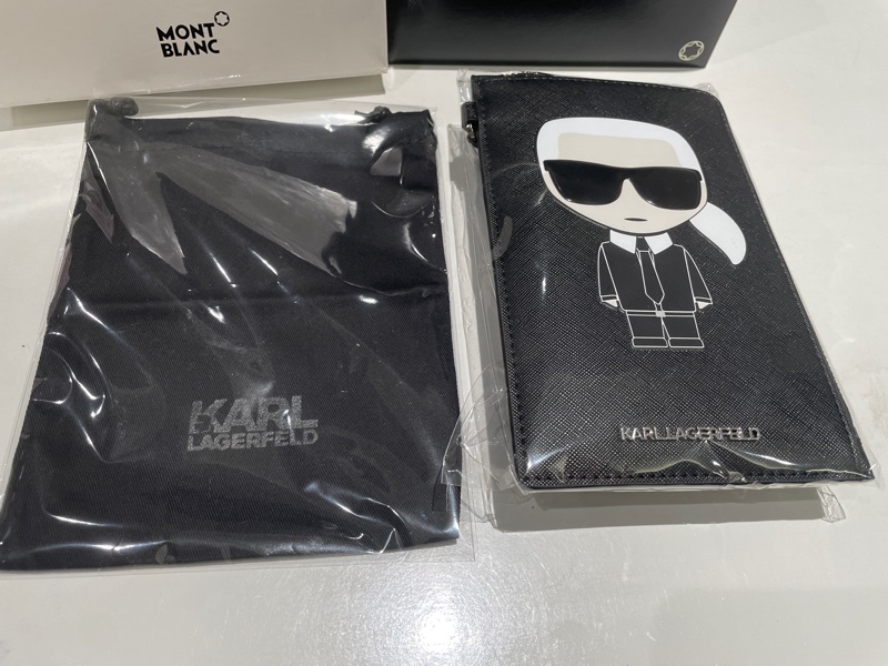 全新 karl lagerfeld 卡爾 手機包 老佛爺-0