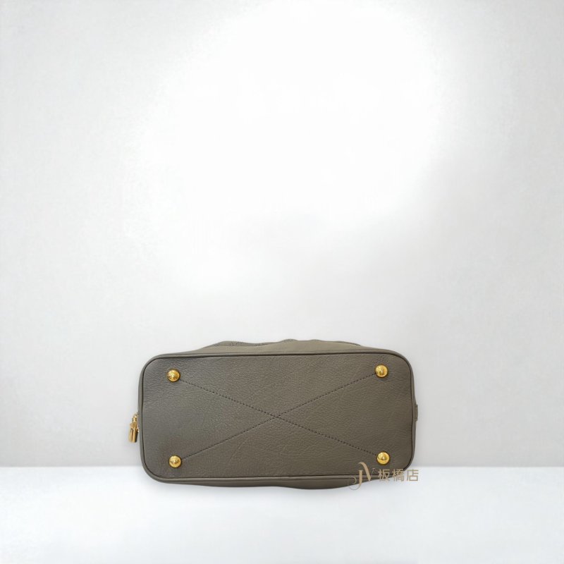 LV 灰色牛皮雷射LOGO手提肩背兩用包M93063-3