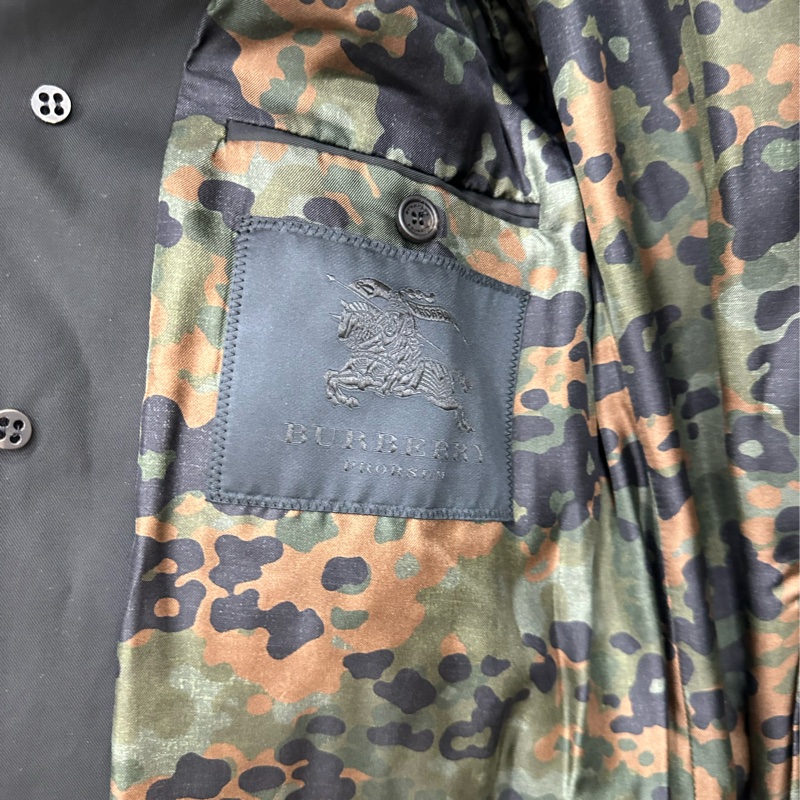 Burberry prorsum男士棉質風衣 秀款風衣 48碼-6