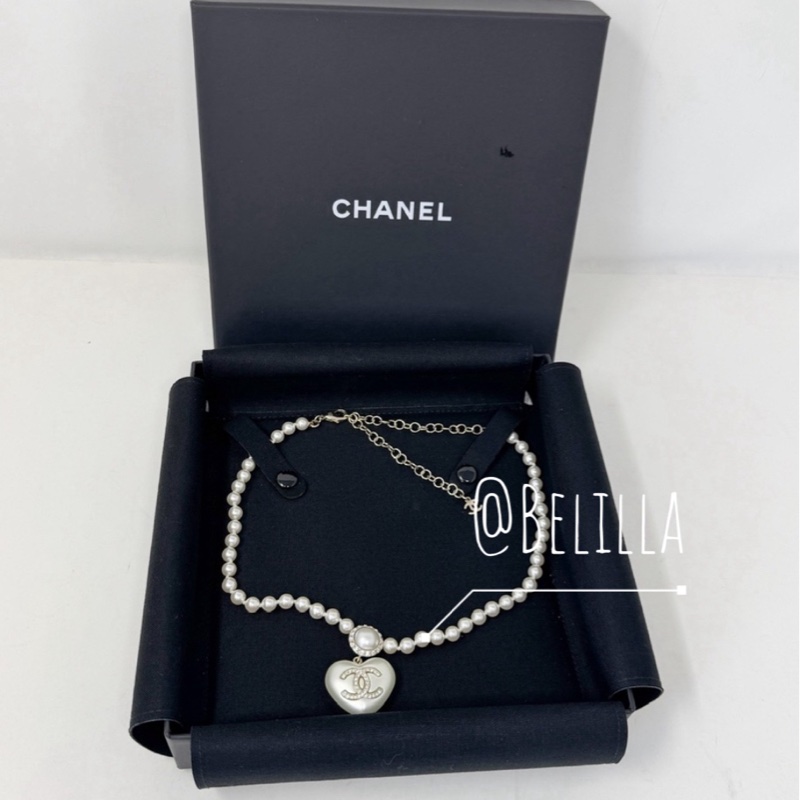 Belilla♥️Chanel 愛心項鍊-6