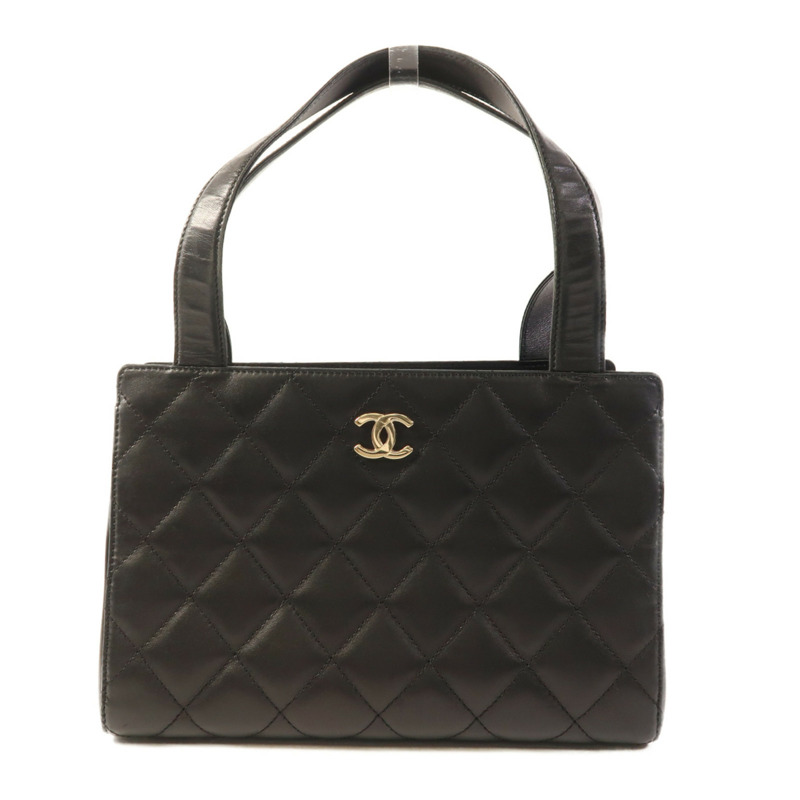 CHANEL 牛皮皮革Vintage Shoulder Bag金扣肩背袋-0