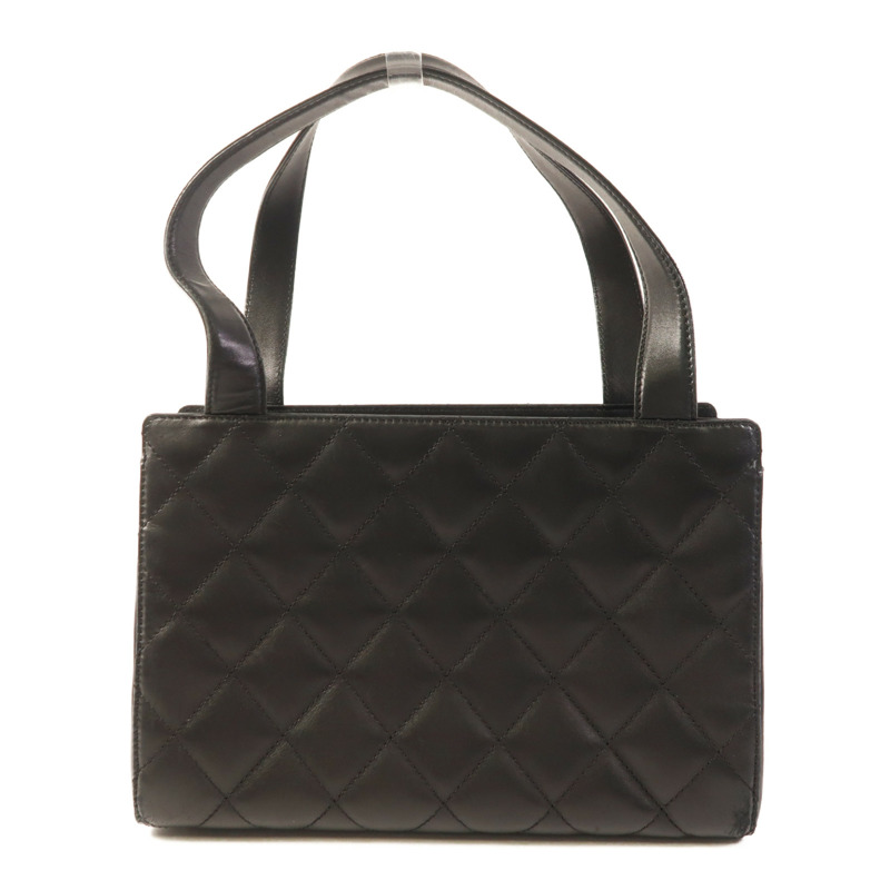 CHANEL 牛皮皮革Vintage Shoulder Bag金扣肩背袋-1