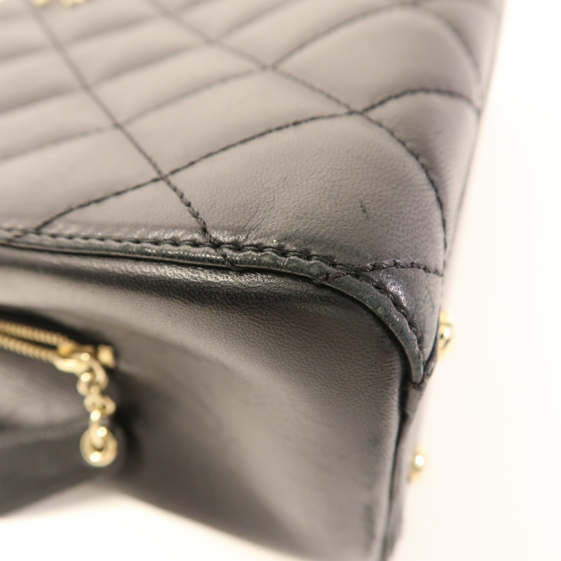 CHANEL 牛皮皮革Vintage Shoulder Bag金扣肩背袋-16