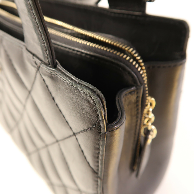 CHANEL 牛皮皮革Vintage Shoulder Bag金扣肩背袋-18