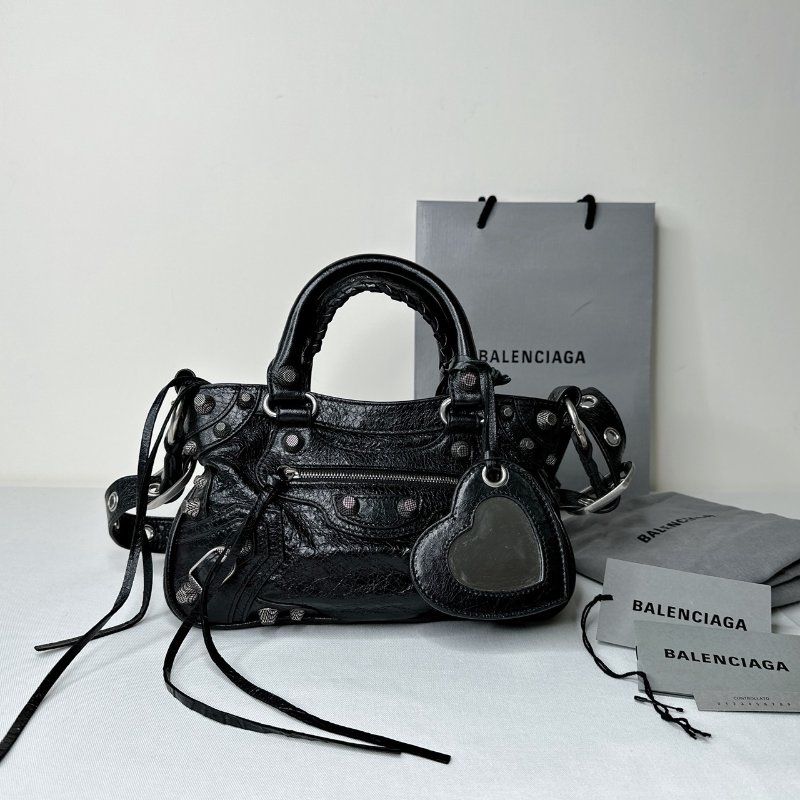 BALENCIAGA Neo Cagole小號機車包-0