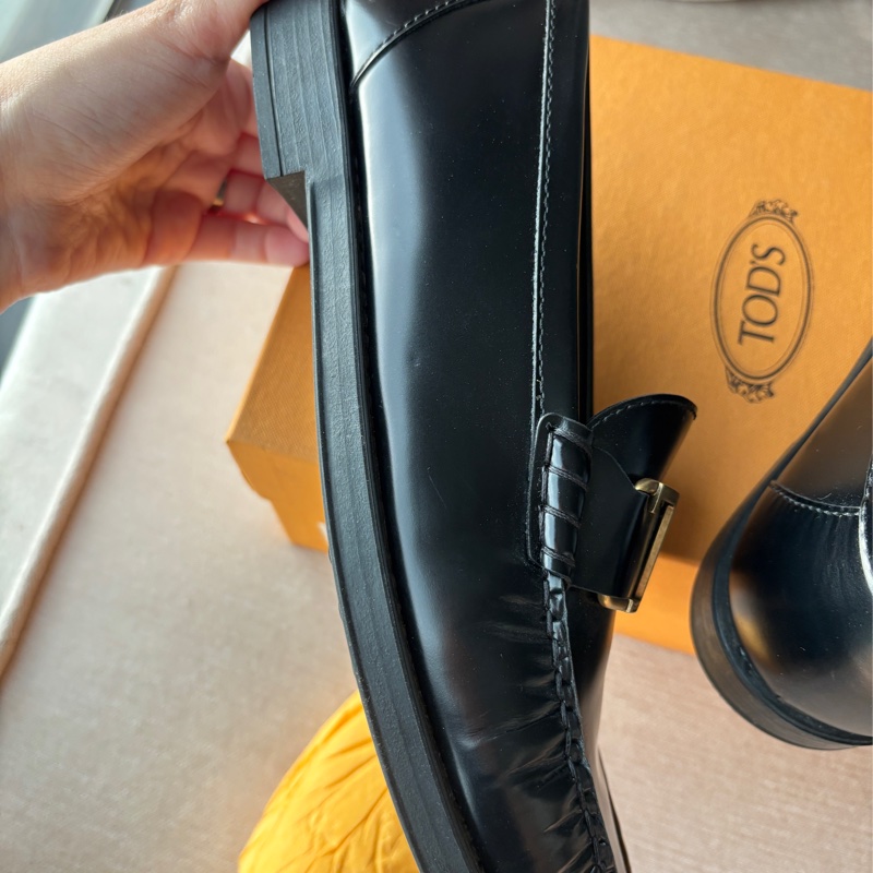 Tod’s 黑色樂福鞋 豆豆鞋 好穿好搭配 38.5號 9成新-7