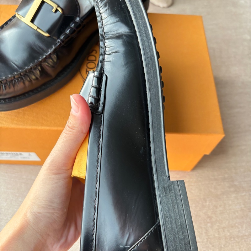 Tod’s 黑色樂福鞋 豆豆鞋 好穿好搭配 38.5號 9成新-8