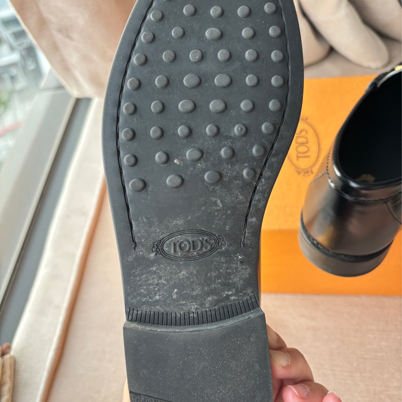 Tod’s 黑色樂福鞋 豆豆鞋 好穿好搭配 38.5號 9成新-19