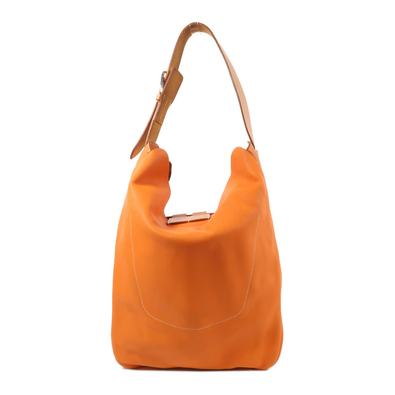 HERMES Swift皮革Virevolte 24銀扣肩背袋-1