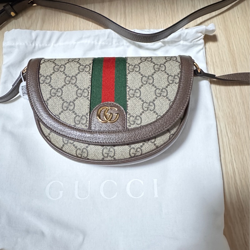 全新Gucci Ophidia 翻蓋馬鞍包（賣場最低價～）-1