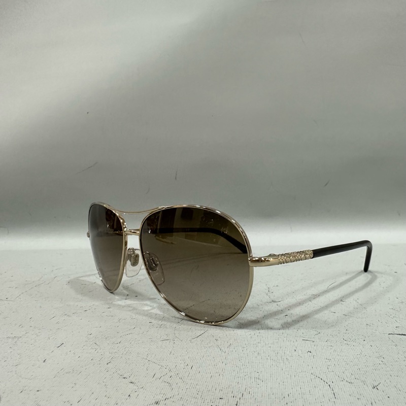 Burberry 金框金屬格紋 墨鏡 ray ban 款-0