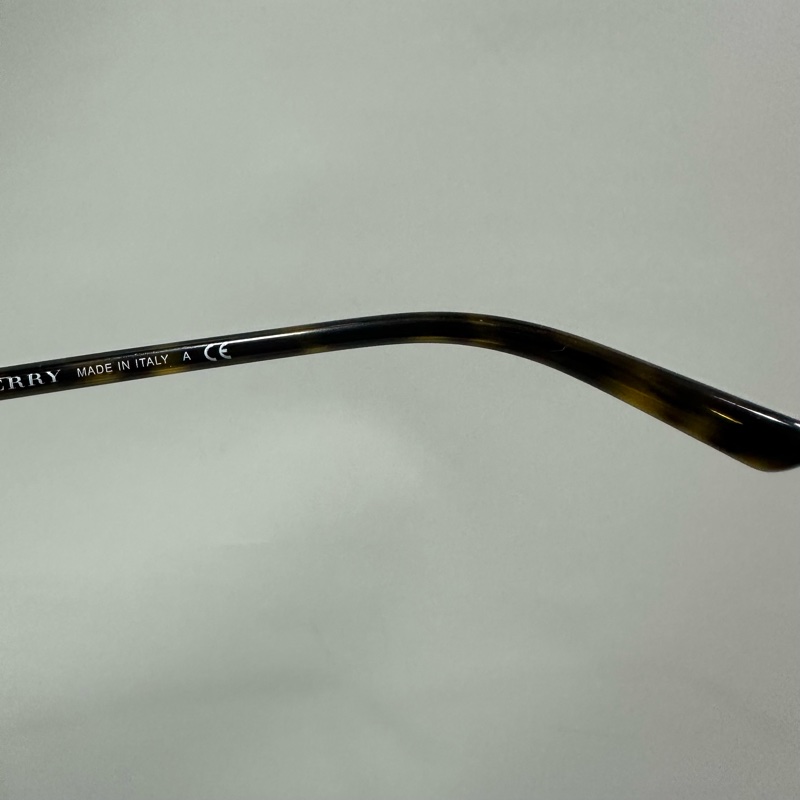 Burberry 金框金屬格紋 墨鏡 ray ban 款-11