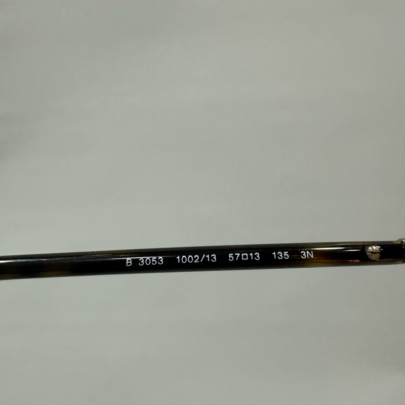 Burberry 金框金屬格紋 墨鏡 ray ban 款-14