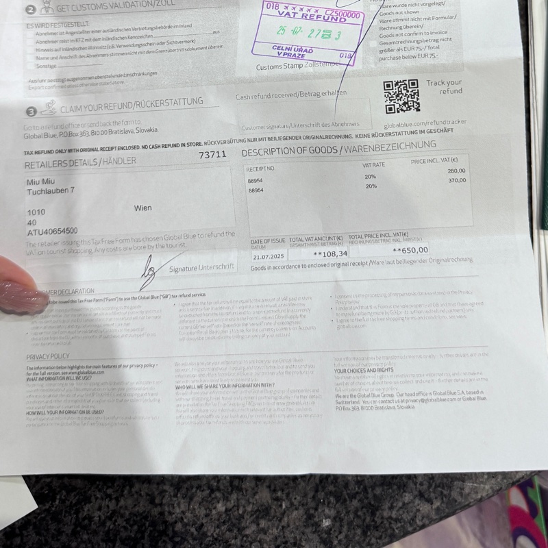 miu miu 搪瓷金屬手鏈 手鏈手環 維也納購入 保卡合作防塵袋全配-5