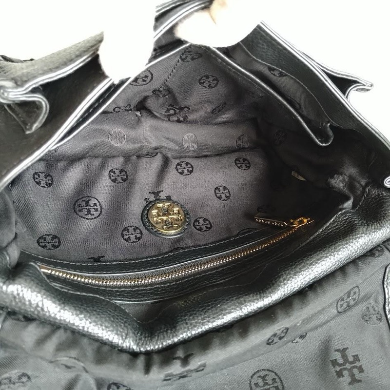 Tory Burch 2way 肩背/斜背包 Marion 皮革 黑色-12